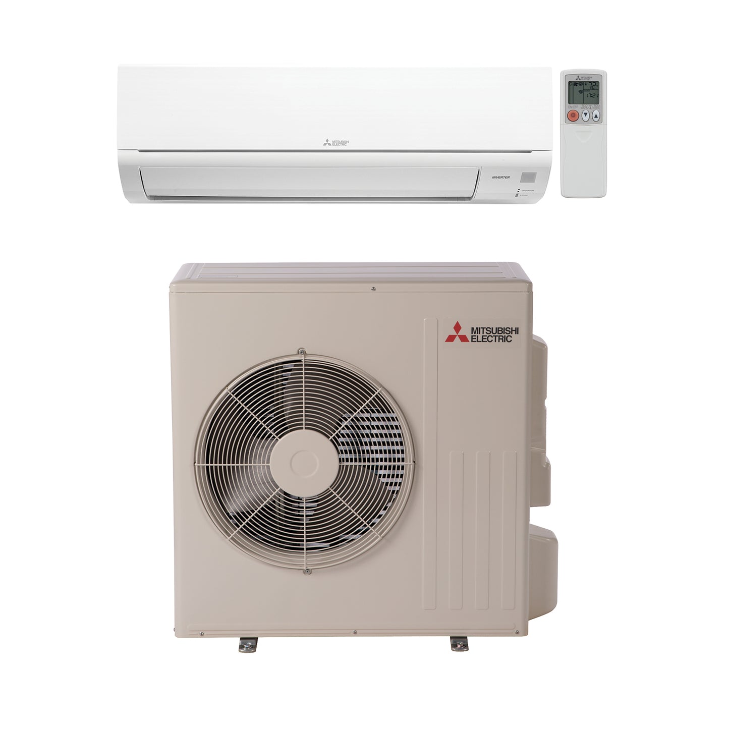 Mitsubishi Electric Inv. Split Unit 18,000Btuh, GS model, Seer 21.5, 220/1/60, R410a