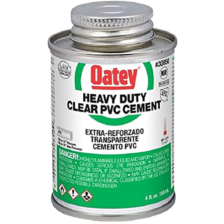 Oatey - Heavy Duty Clear PVC Cement