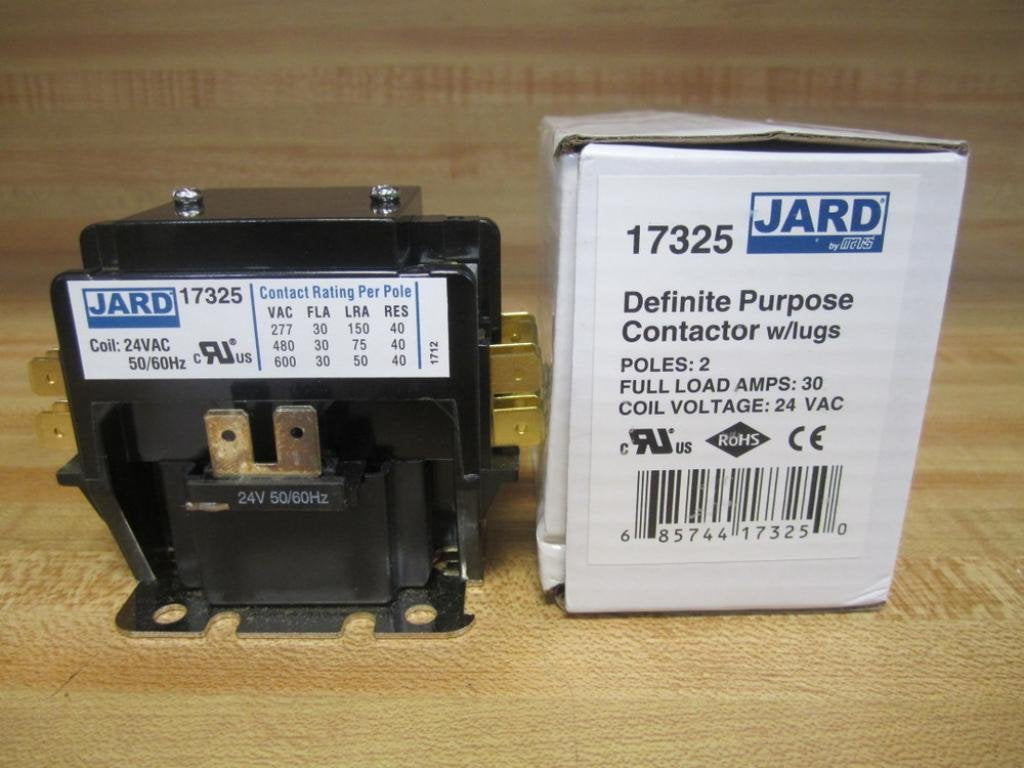Jard - Contactor 30 A  2P  24 V With Lugs