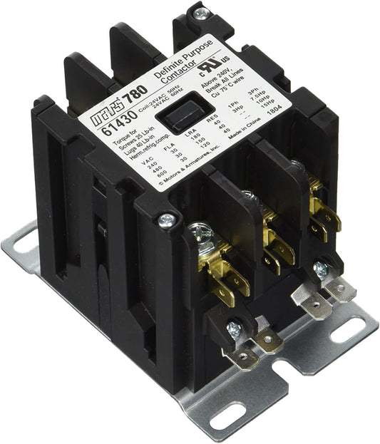 Mars - Contactor 30 A  3P   240 V With Lugs