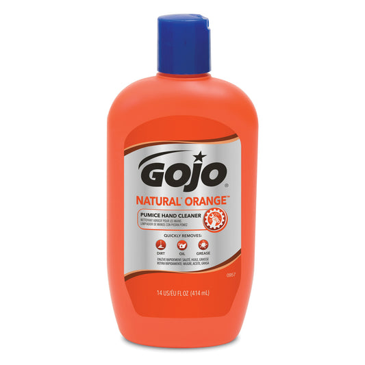 Gojo - Natural Orange; Pumice hand cleaner