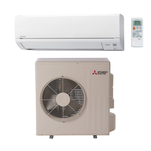 Mitsubishi Electric Inv. Split Unit 18,000Btuh, HM model, Seer 18, 220/1/60, R410a