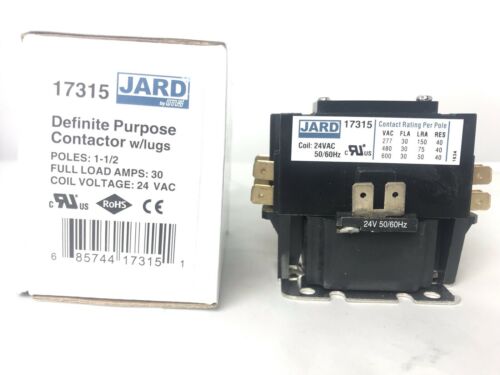 Jard - Contactor 30 A  1-1/2P  240 V With Lugs